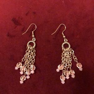 Hand-made earrings